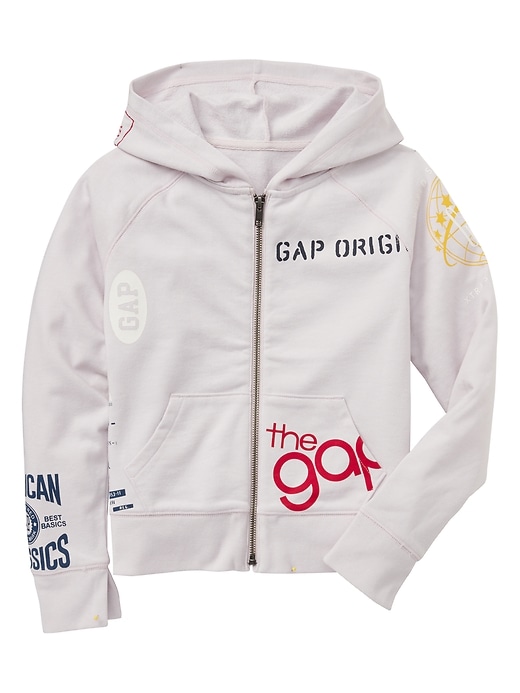 Image number 1 showing, Gap Logo Remix Hoodie in French Terry