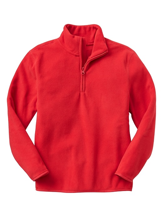 View large product image 1 of 1. Half-zip mockneck jacket