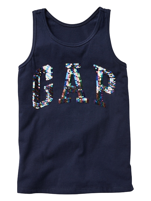 Image number 5 showing, Sequin Logo Tank Top