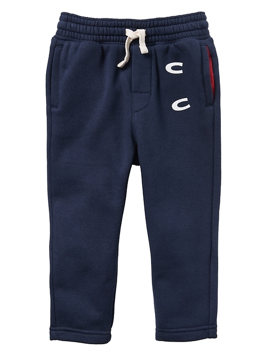 View large product image 1 of 1. Monster Face Fleece Pants