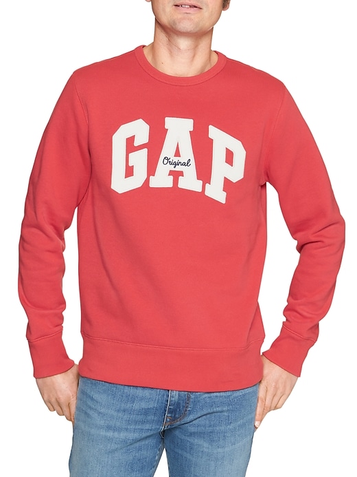 Image number 2 showing, Embroidered Gap Logo Crewneck Pullover