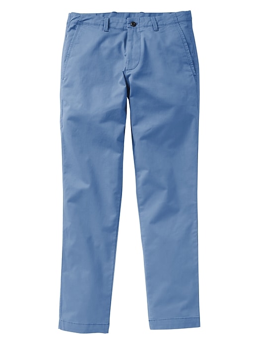 View large product image 1 of 1. Lived-In Khakis in Slim Fit with GapFlex