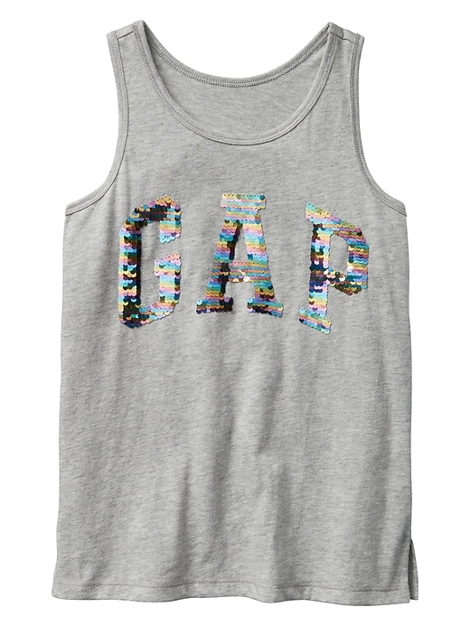 Image number 3 showing, Sequin Logo Tank Top