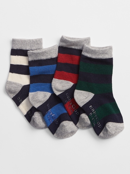 View large product image 1 of 1. babyGap Crew Socks (4-pack)