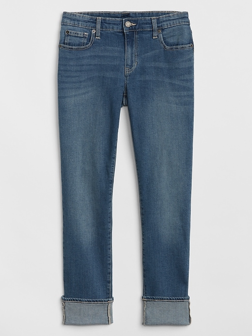 Image number 3 showing, Mid Rise Straight Cuff Jeans