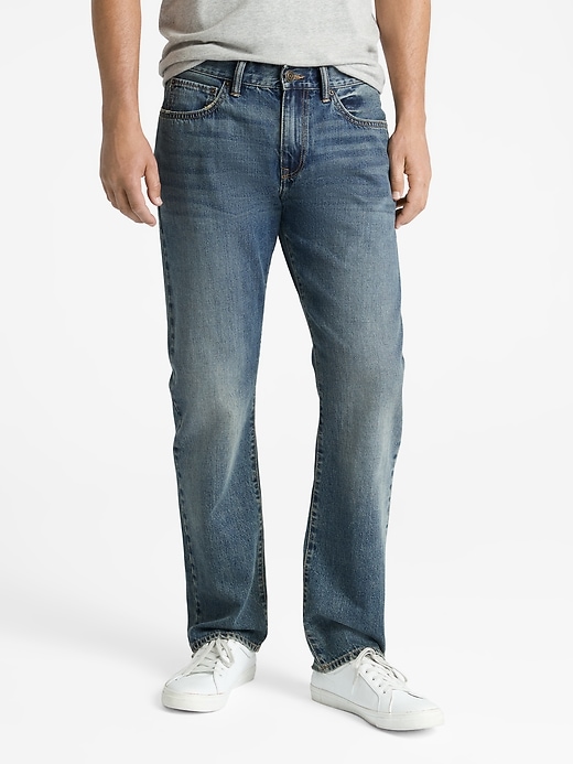 Image number 1 showing, Straight Fit Jeans