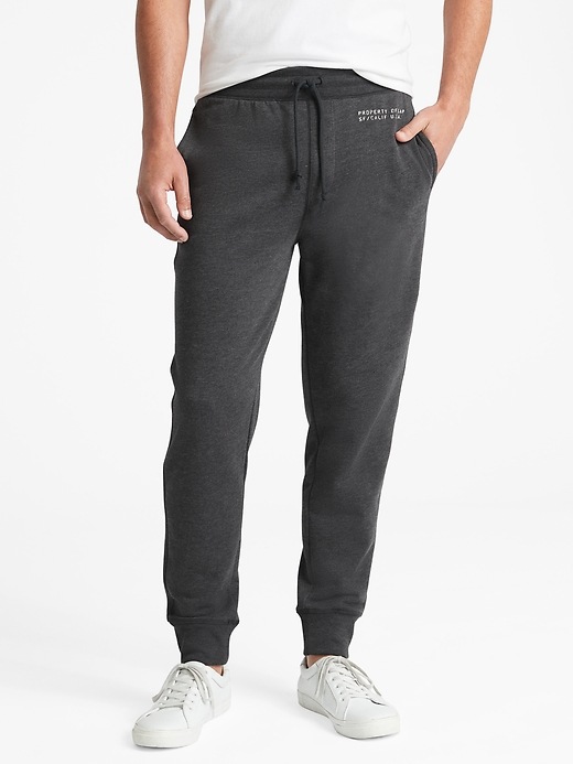 View large product image 1 of 1. Fleece joggers