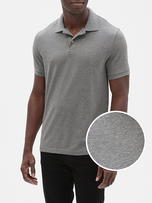 Image number 3 showing, Pique Polo Shirt
