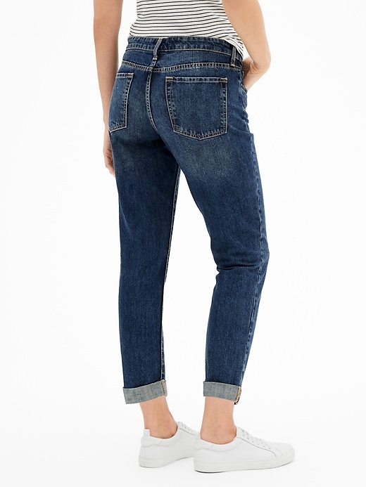 Image number 2 showing, Mid Rise Sexy Boyfriend Fit Jeans