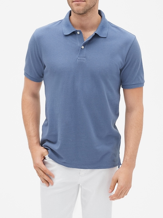 Image number 4 showing, Short Sleeve Pique Polo