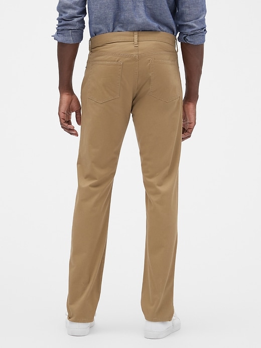 Image number 2 showing, GapFlex Twill Pants in Slim Stretch