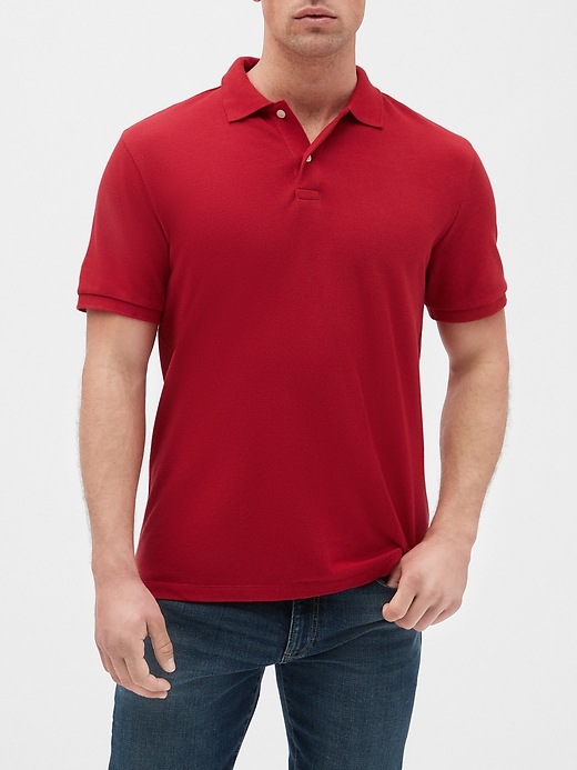 Image number 9 showing, Short Sleeve Pique Polo