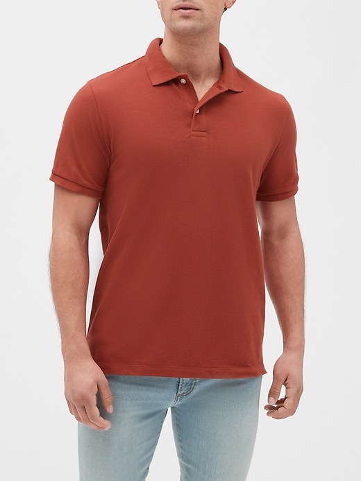 Image number 5 showing, Short Sleeve Pique Polo