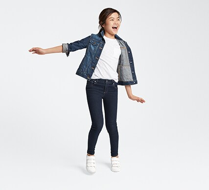 gap girls skinny jeans