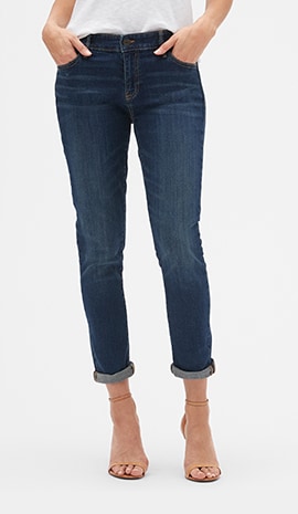 gap high rise best girlfriend jeans