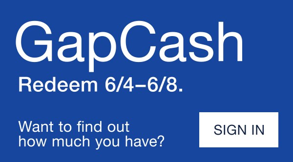 gap factory gap cash