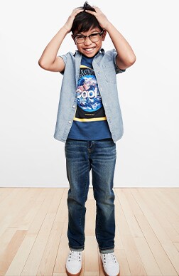 boys athletic jeans