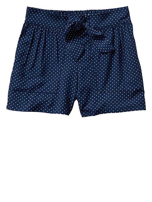 View large product image 1 of 1. Factory tie dot shorts