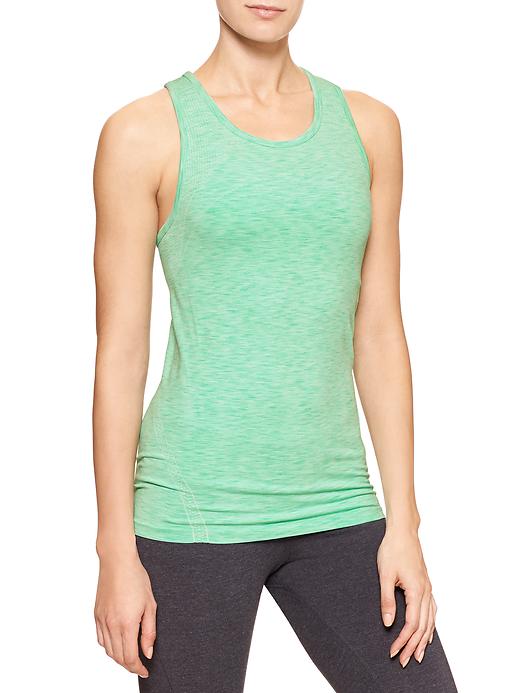 View large product image 1 of 1. GapFit seamless racer tank