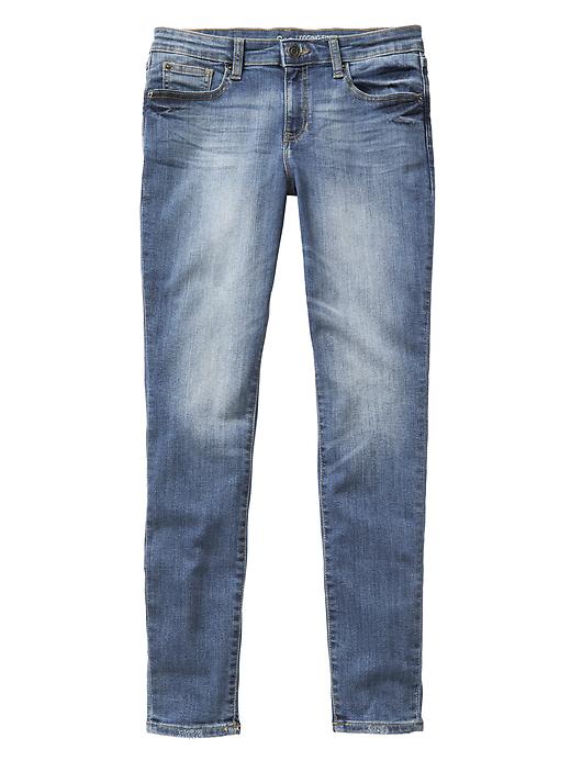 Image number 3 showing, Mid Rise Legging Skimmer Jeans