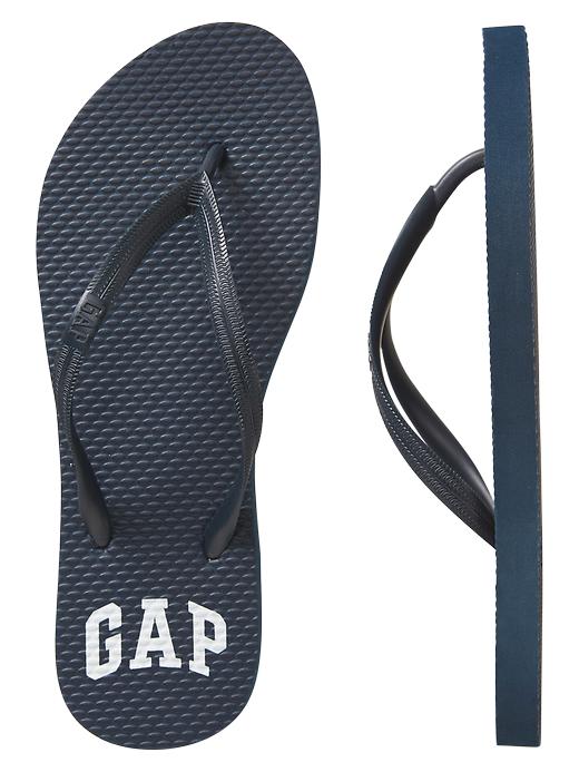 View large product image 1 of 1. Gap Logo Flip Flops