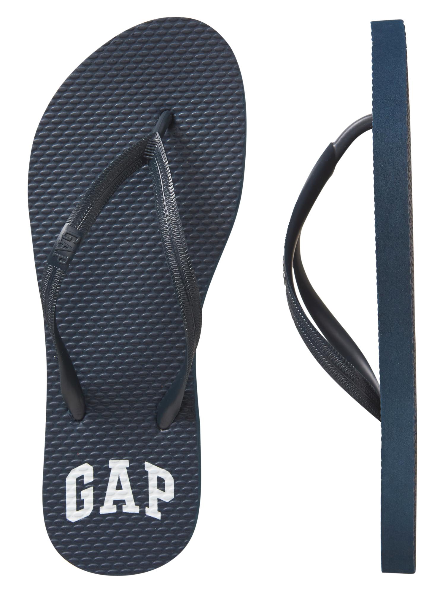 Gap Logo Flip Flops Gap Factory