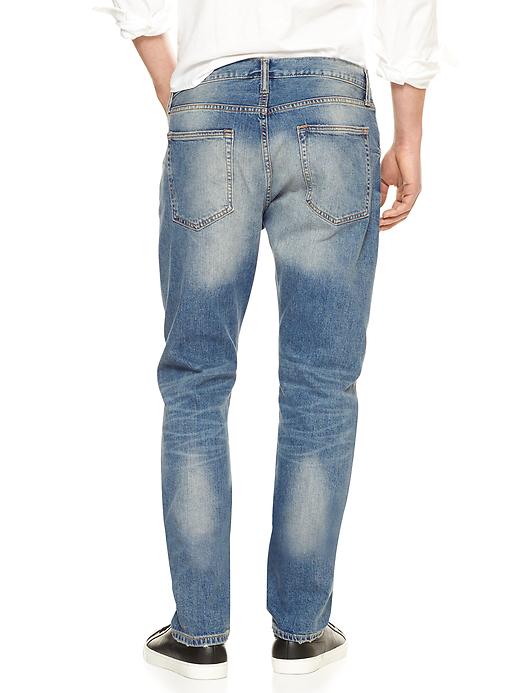 Image number 2 showing, Destructed Slim Fit Jeans with GapFlex