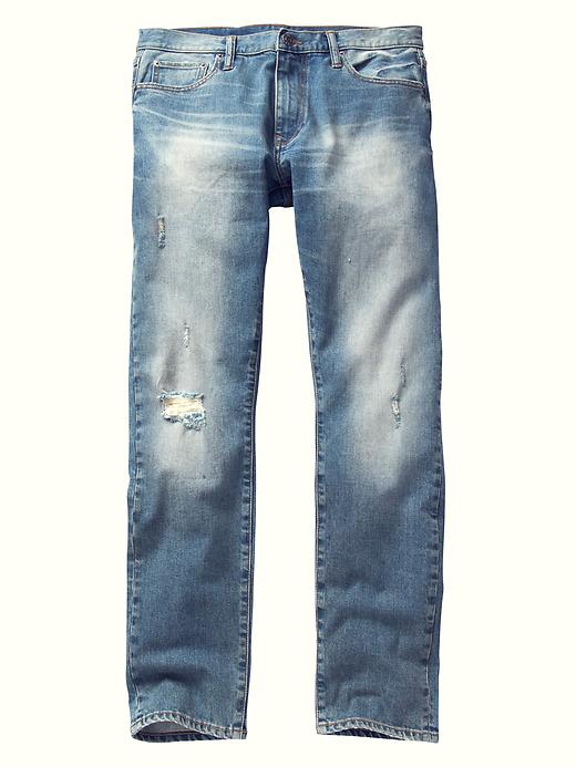 Image number 3 showing, Destructed Slim Fit Jeans with GapFlex