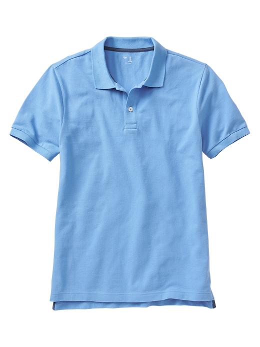 View large product image 1 of 1. Pique polo