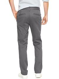 Lived-in slim fit khaki
