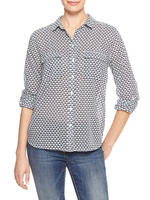 Boyfriend utility shirt Gap Factory