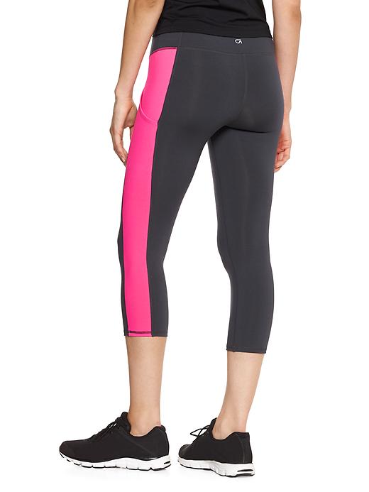 Legging Capri Noir Gap Fit Pour Gym - Taille XS, Occasion Très Bon État