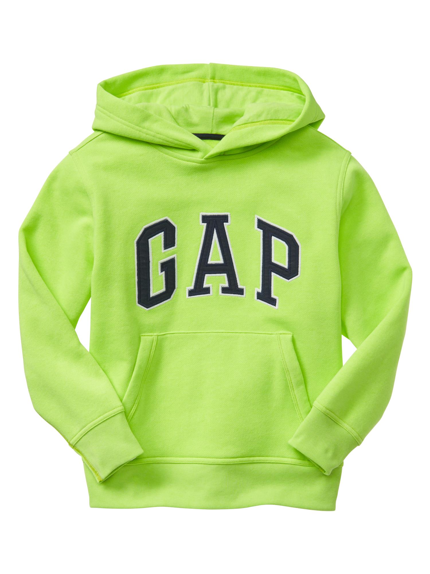 gap factory baby arch logo hoodie