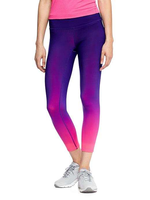 View large product image 1 of 1. GapFit ombre legging capris