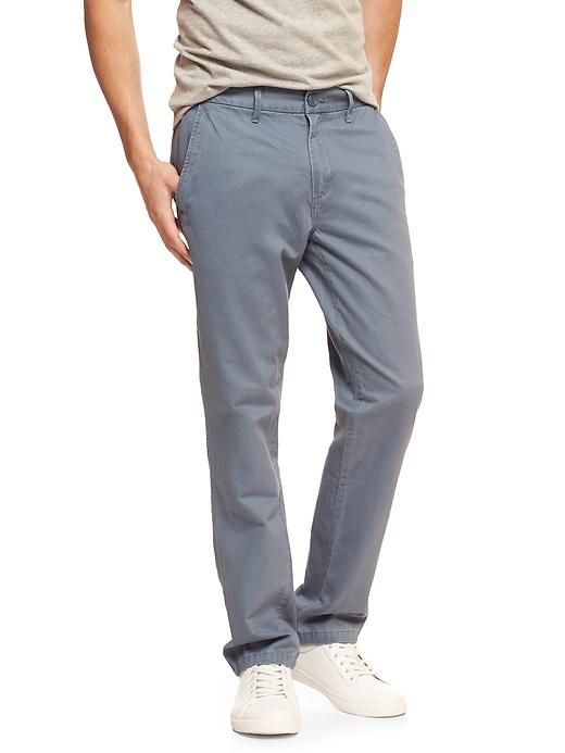 Image number 8 showing, Lived-in slim fit khaki