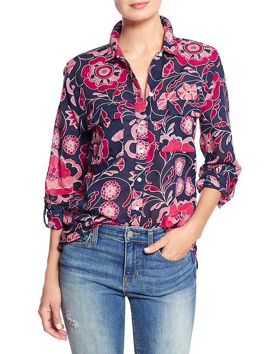 Boyfriend utility shirt Gap Factory