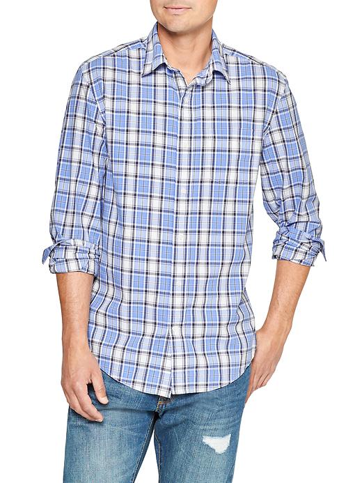 View large product image 1 of 1. Poplin shirt