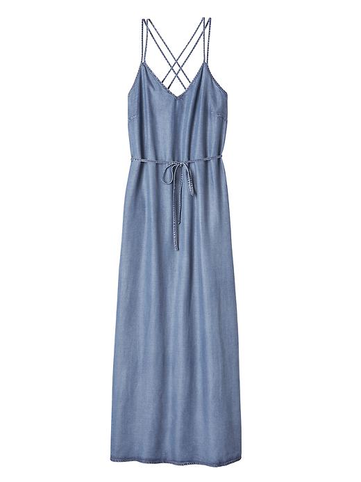 Image number 3 showing, Tencel&#174 multi-strap maxi dress