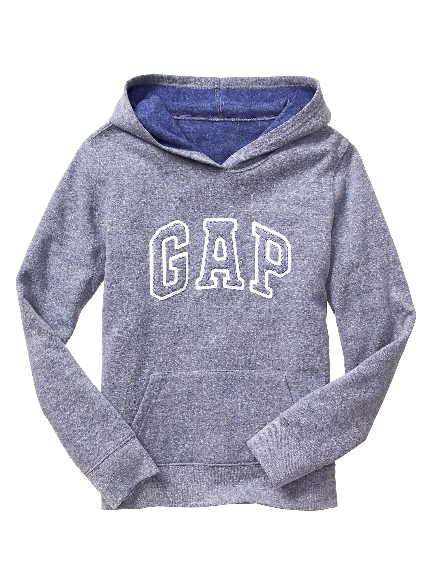 Triblend arch logo hoodie Gap Factory