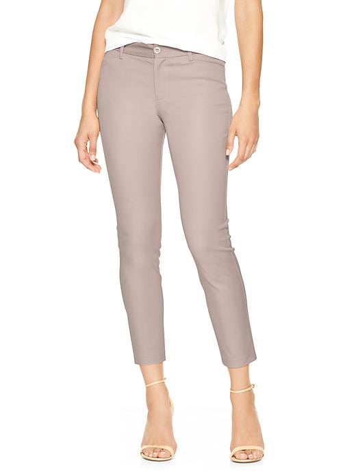 View large product image 1 of 1. Slim city crop pant
