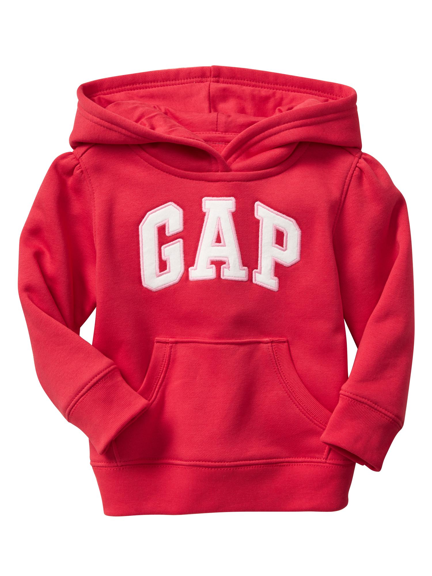 gap logo kapüşonlu sweatshirt