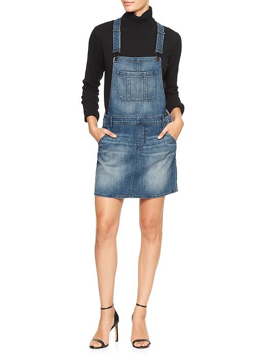 Image number 1 showing, 1969 skirt overalls