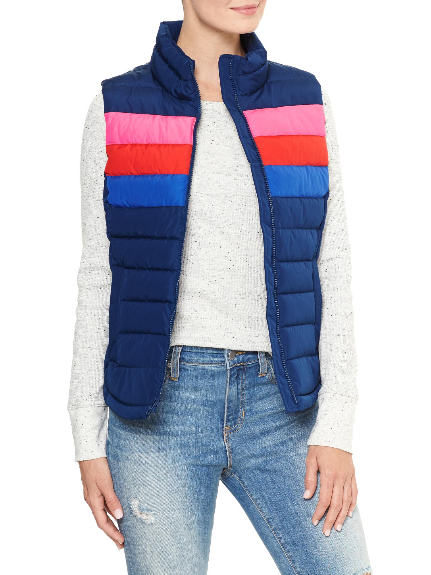 Cheststripe warmest vest Gap Factory
