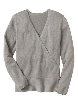 Crossover V-neck sweater | Gap Factory