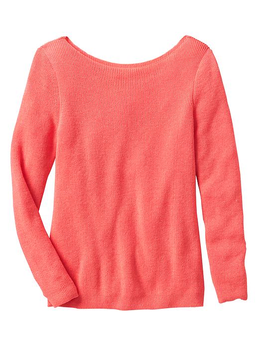 Image number 3 showing, Boatneck sweater