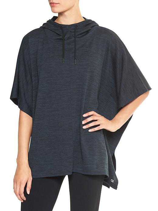 View large product image 1 of 1. GapFit hooded poncho
