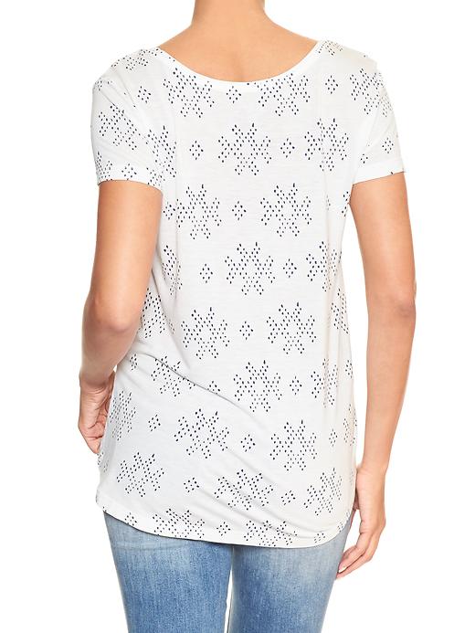 Image number 2 showing, Luxe print short-sleeve tee