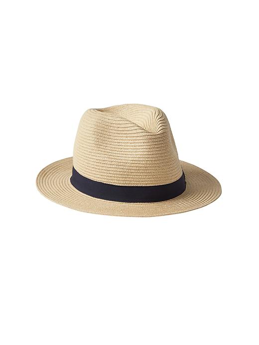 Straw fedora Gap Factory