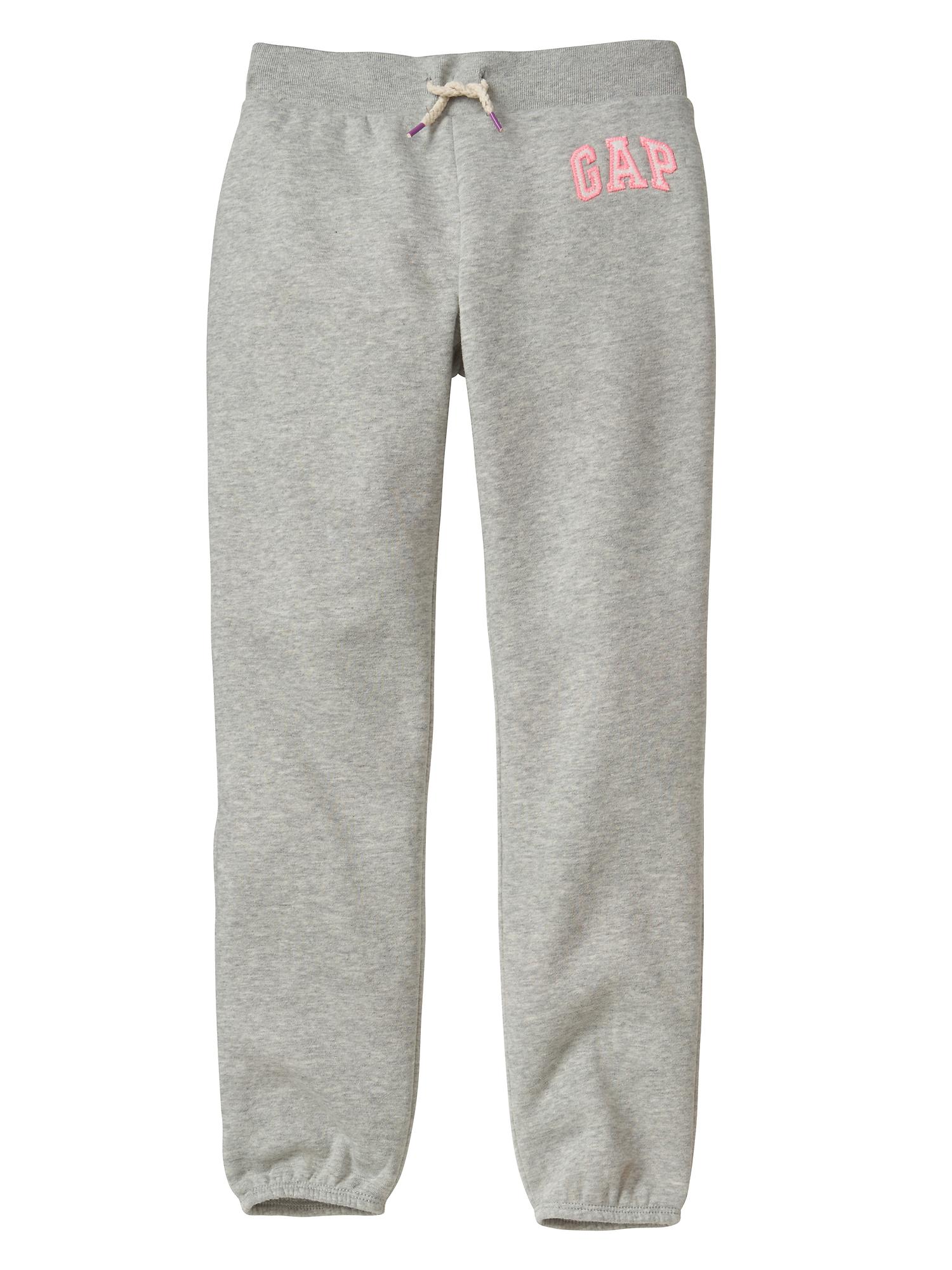 babygap gap logo pants in fleece