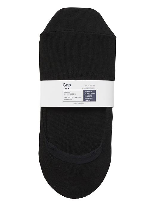 View large product image 1 of 1. No show socks (2-pack)